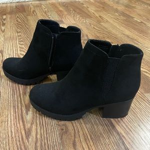 Soda Black Weather Resistant Booties